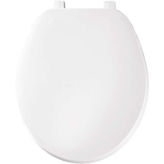 BEMIS BEMIS 70WHITE ROUND CLOSED FRONT TOILET SEAT
