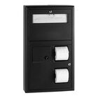 BOBRICK Bobrick 3579 ClassicSeries Surface-Mounted Toilet Tissue, Seat Cover Dispenser and Waste Disposal
