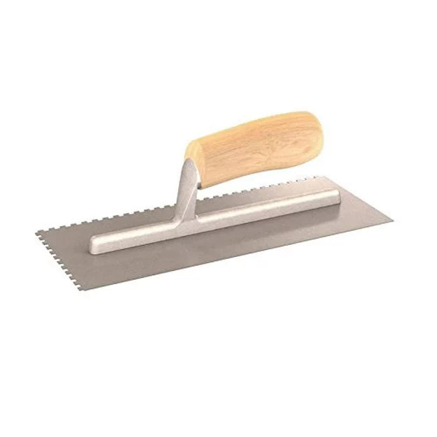 BON BON 14-321 Notched Trowel - 1/8 x 3/16 Rectangular