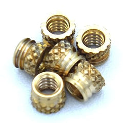 BRASS BRASS 440-4 Threaded Insert for Plastics