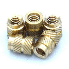 BRASS BRASS 440-4 Threaded Insert for Plastics