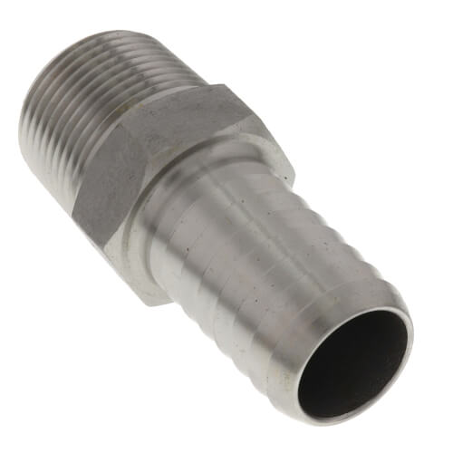 BOSHART BOSHART SSMA-100 1 in. Stainless Steel Male Insert Adapter