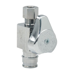 BRASSCRAFT Brasscraft G2CPN14XC1 1/2 Nominal Press x 3/8 OD Compression 1/4 Turn Straight Stop Valve