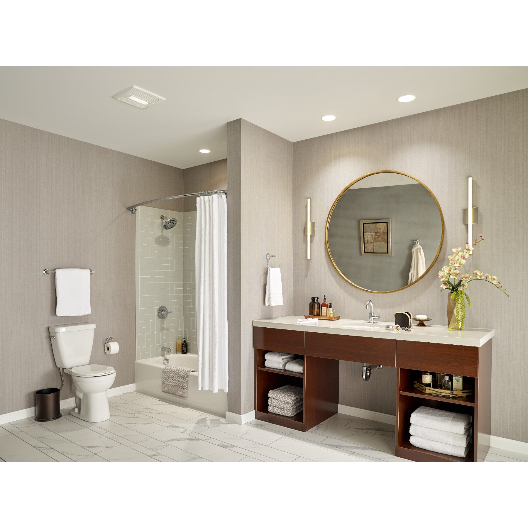 BROAN-NUTONE BROAN-NUTONE AE5011DC Flex DC Series Exhaust Bath Fan