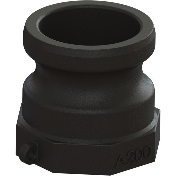 CAMPBELL CAMPBELL A-PP-200 Cam & Groove Part A Coupling 2 in Poly-Glass