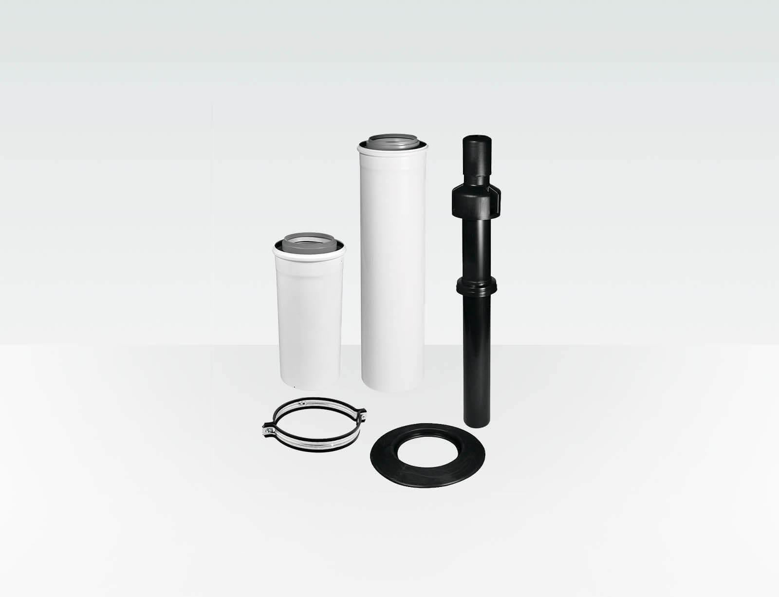 CENTROTHERM CENTROTHERM ICVKV35 InnoFlue 3/5 Concentric Vent Kit Vertical