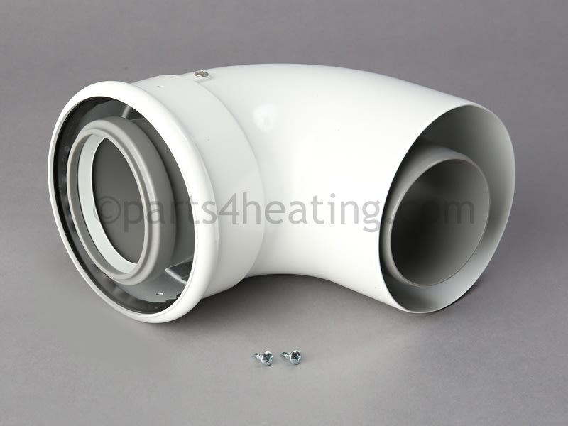 CENTROTHERM Centrotherm ICEL3587 Concentric PPS/Aluminum Elbow
