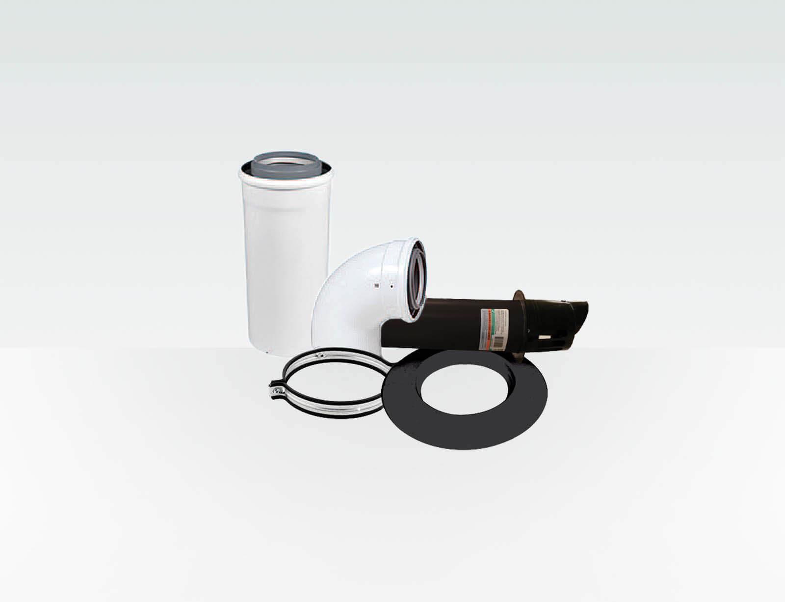 CENTROTHERM Centrotherm ICVKH35 InnoFlue Concentric Vent Kit Horizontal 3/5
