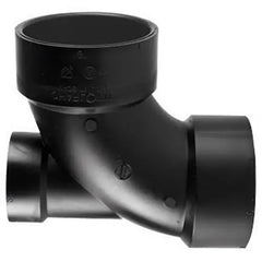 CHARLOTTE PIPE AND FOUNDRY Charlotte Pipe And Foundry ABS003030800 90 Degree Elbow - 3 x 3 x 2 in. Hub