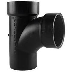 CHARLOTTE PIPE AND FOUNDRY CHARLOTTE PIPE AND FOUNDRY ABS004030600 Sanitary Street Tee 1-1/2 in. Spigot x 1-1/2 in. D Hub