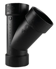 CHARLOTTE PIPE AND FOUNDRY Charlotte Pipe and Foundry ABS006000800 Wye 2 in. Hub x Hub x Hub