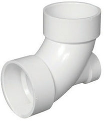 CHARLOTTE PIPE AND FOUNDRY Charlotte Pipe And Foundry PVC003030800 PVC DWV 90 Degree Low Heel Inlet