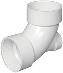 CHARLOTTE PIPE AND FOUNDRY Charlotte Pipe And Foundry PVC003030800 PVC DWV 90 Degree Low Heel Inlet