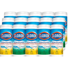 CLOROX Clorox 30112 Disinfecting Wipes Fresh Scent/Citrus Blend 35 Wipes/Canister
