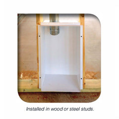 CONSTRUCTION SOLUTIONS Construction Solutions DBX1017FR4 Metal Dryer Vent Box