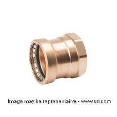 COPPER PRESS FITTINGS Copper Press Fittings PF01296 Copper Press Female Adapter 2-1/2