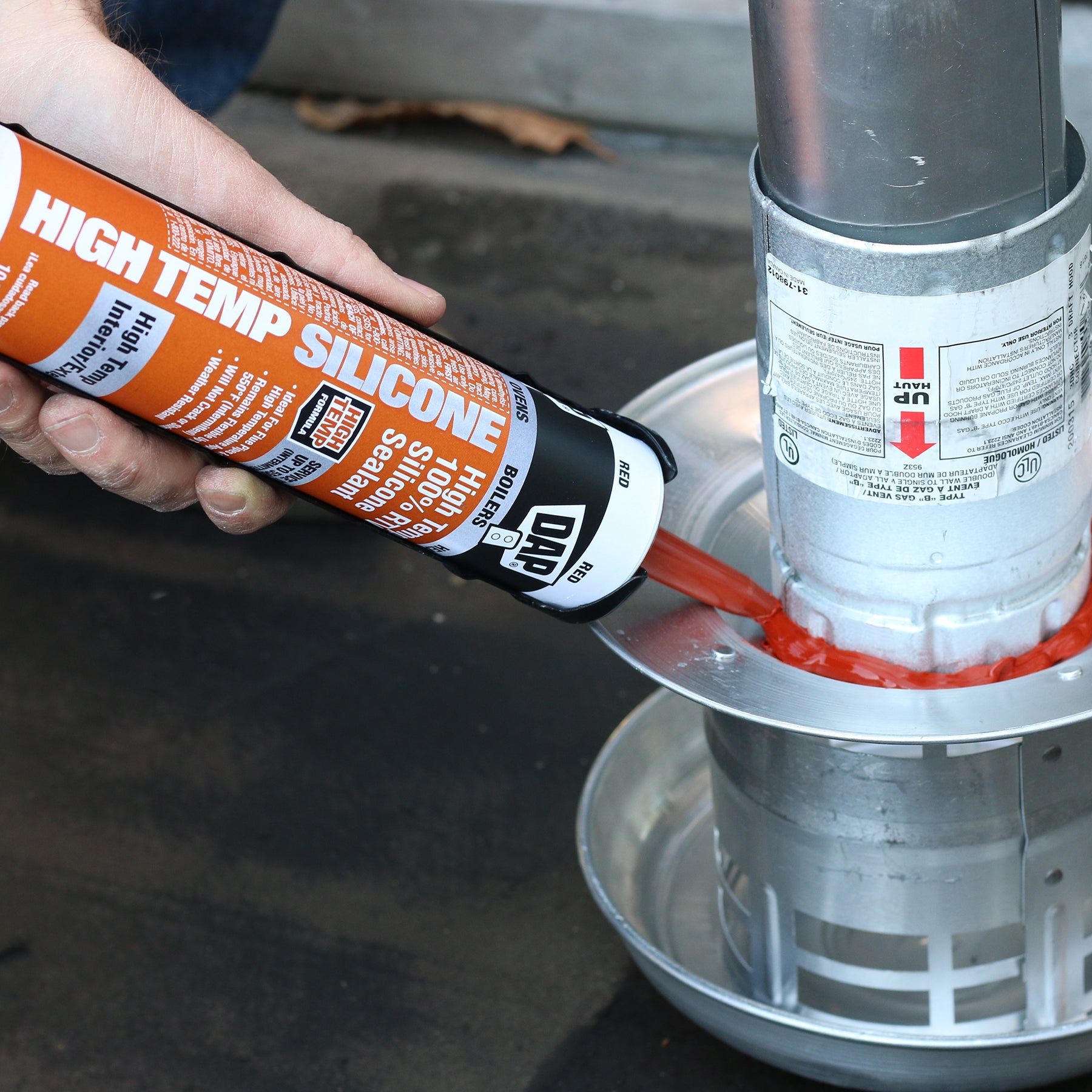 DAP DAP 08013 High Temp 100% RTV Silicone Sealant