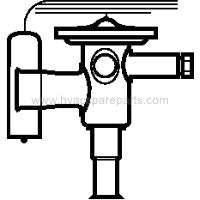 DANFOSS Danfoss 068U2109 Thermostatic Expansion Valve Tube