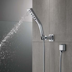 DELTA FAUCET Delta Faucet 55799-PR 3-Setting H2Okinetic Handshower with Hose and Bracket