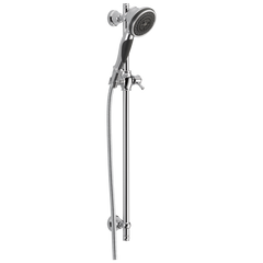 DELTA FAUCET Delta Faucet 57021-PB Premium 3-Setting Slide Bar Hand Shower in Polished Brass