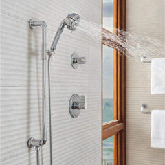 DELTA FAUCET Delta Faucet 85735-PC Brizo Litze Slide Bar Handshower with H2OKinetic Technology