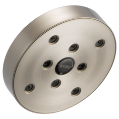 DELTA FAUCET Delta Faucet 87375-BN Brizo Universal Showering 5 Linear Round H2OKinetic Single Function Wall Mount Showerhead