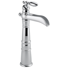 DELTA FAUCET Delta Faucet 754LF-CZ Victorian Single Handle Channel Vessel Bathroom Faucet