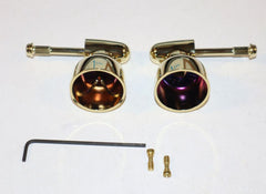 DELTA FAUCET Delta Faucet H22PB Metal Lever Handle Set in Polished Brass