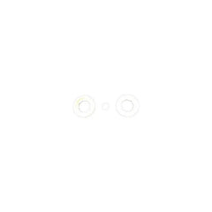 DELTA FAUCET Delta Faucet A23WH White Small Handle Rings
