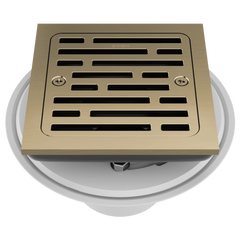 DELTA FAUCET Delta Faucet BT062415-GL Brizo Other: 4 Tile-In Square Shower Drain