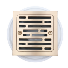DELTA FAUCET Delta Faucet BT062415-GL Brizo Other: 4 Tile-In Square Shower Drain