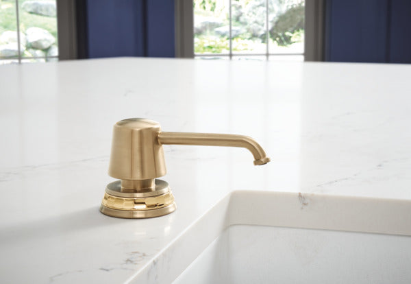 DELTA FAUCET Delta Faucet RP101658GLPG Brizo The Tulham Kitchen Collection Soap Lotion Dispenser