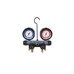 DIVERSITECH DIVERSITECH 1839111 4-Valve Aluminum Manifold for R410A