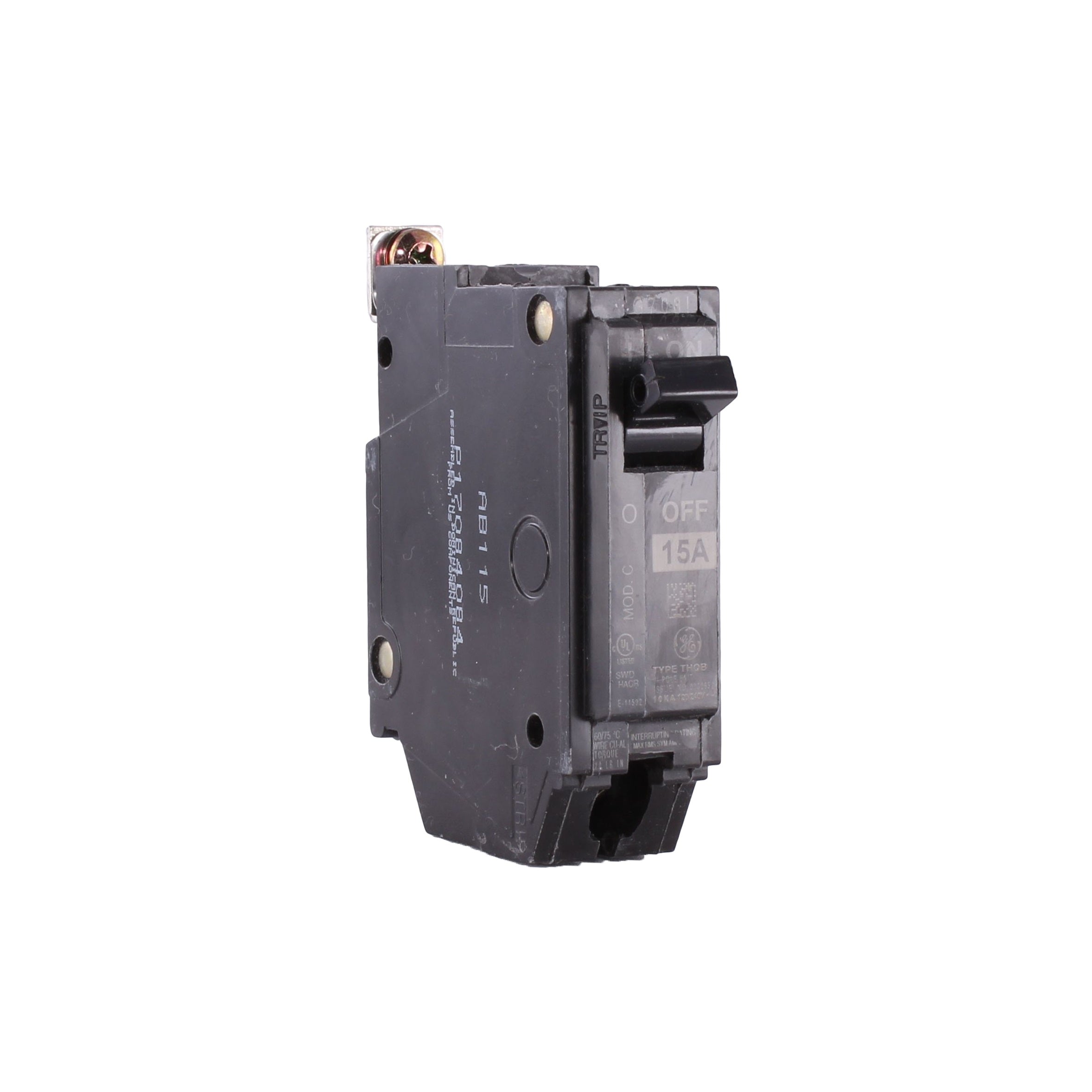 EMERSON Emerson THQB1115 GE EMERSON Miniature Circuit Breaker 15A 10kA 1P