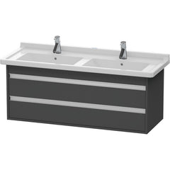 DURAVIT Duravit KT664604949 Ketho Wall-Mounted Vanity Unit in Graphite Matt