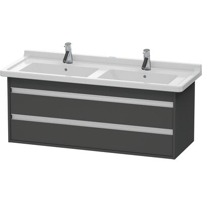 DURAVIT Duravit KT664604949 Ketho Wall-Mounted Vanity Unit in Graphite Matt