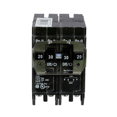 EATON Eaton BRDC215215 Type BR Quadplex Circuit Breaker 120/240 VAC (4) 15 Amp 10 kAIC