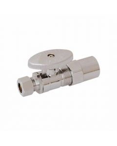EZ-FLO EZ-FLO 10730LF Eastman 1/2 CPVC X 3/8 Comp Straight Stop Valve