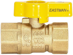 EZ-FLO EZ-FLO 60009 Brass Straight Gas Ball Valve With 1/4-Turn Handle 1/2 FIP