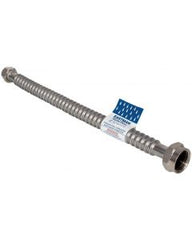 EZ-FLO EZ-FLO 437024 437018 Stainless Steel Corrugated Water Heater Connector 3/4-Inch Fip X 3/4-Inch Fip