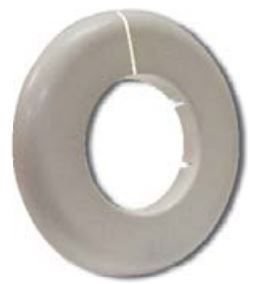 EZ-FLO EZ-FLO 25765 2 White Plastic Sure-Grip Escutcheon