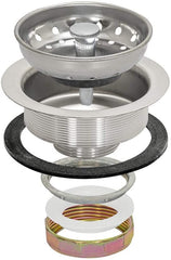 EZ-FLO EZ-FLO 30001 Die Cast Slip Joint Nut Stainless Steel Replacement Kitchen Sink Strainer