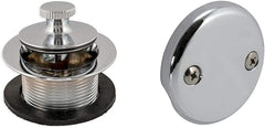 EZ-FLO EZ-FLO EZ-35233 Lift-n-Turn Bathtub Drain Assembly 1-1/2 Chrome Coarse Thread