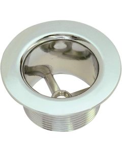EZ-FLO EZ-FLO EZ-35256 3/8 Inch Tapped Bathtub Strainer Body, 1-1/2 Inch x 11-1/2 Coarse Thread, Chrome Plated