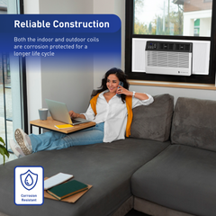 FRIEDRICH FRIEDRICH CEW12B33B Smart Window Air Conditioner with Heat