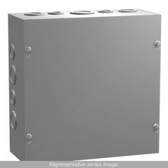 HAMMOND MANUFACTURING Hammond Manufacturing CSKO886 N1 Screw Cover w/KO's 8 x 8 x 6
