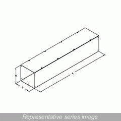 HAMMOND MANUFACTURING Hammond Manufacturing CWSC648NK Straight Section without Knockout 6 x 6 x 48 Inch CWSC648NK