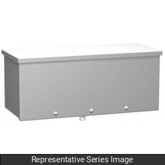 HAMMOND MANUFACTURING Hammond Manufacturing C3RWT648 Type 3R Wiring Trough - 6 x 6 x 48 Inch