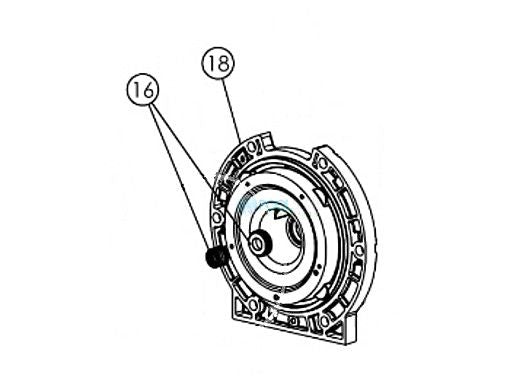 HAYWARD Hayward HCXP3000E Seal Plate