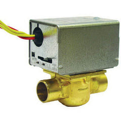 HONEYWELL Honeywell V8043E1061 Brass 2-Position Normally Closed Zone Valve 3/4 in